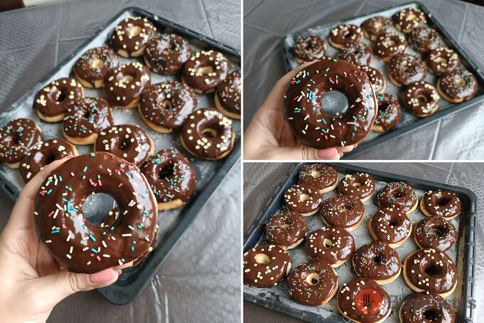 Recipe Fluffy donuts, no frying, no standing by the stove and the whole baking sheet is ready at once, and even that won't be enough for you.