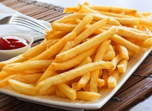 Recipe Crispy fries with no oil