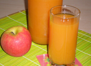 Recipe Homemade apple carrot juice