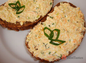 Recipe Carrot spread with onion