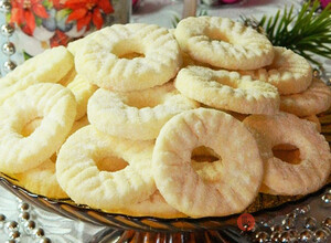 Recipe Coconut wreaths without eggs and not only suitable for Christmas