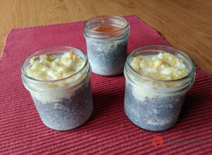 Recipe Chia pudding with fruit