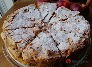 Recipe Amazing apple cake made from 4 ingredients that will make the house smell good in half an hour