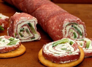 Recipe Salami canapes ready in 5 minutes
