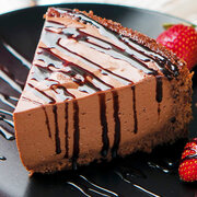 Chocolate cheesecake