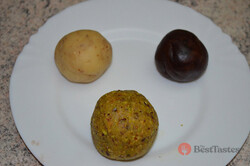 Recipe preparation Homemade Mozart balls, step 1