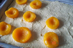 Recipe preparation Apricot slices with coconut foam, step 3