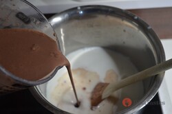 Recipe preparation Chocolate cake , step 5