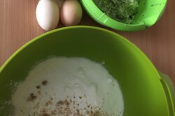 Recipe preparation Zucchini pound cake with nuts, step 2