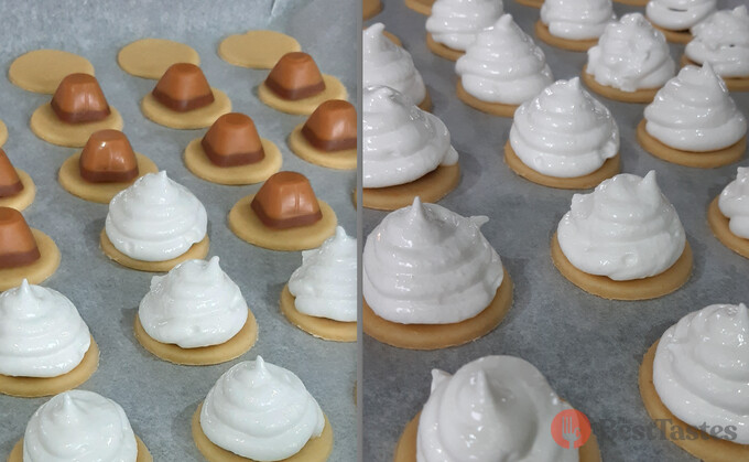 Recipe Snow candies with a surprise inside