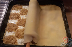 Recipe preparation Lattice apple cake with mascarpone - photo instructions, step 7