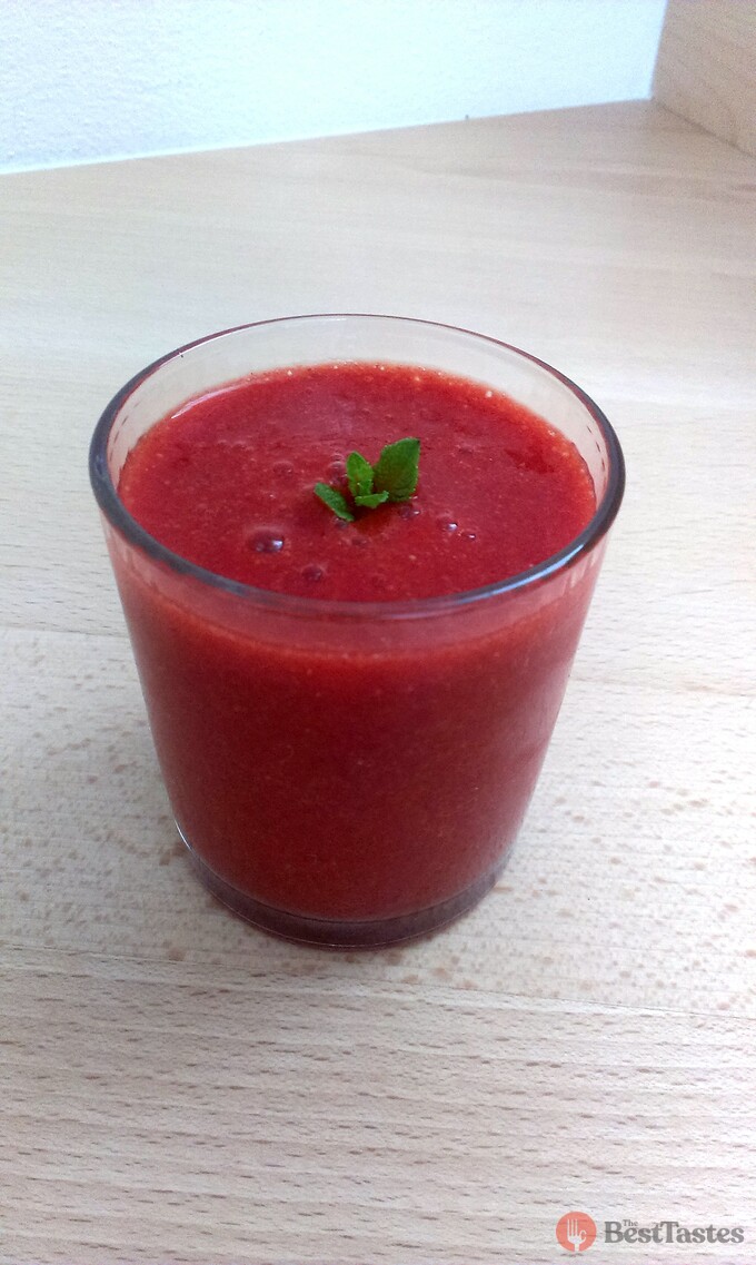 Recipe Strawberry smoothie