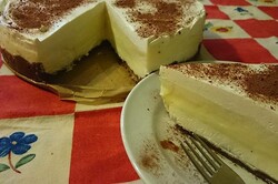 Recipe preparation No-bake cake with vanilla cream, step 14