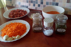 Recipe preparation Red lentil soup, step 1