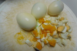 Recipe preparation Egg spread with wild garlic, step 5
