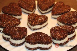 Recipe preparation No-bake, healthy, sugar-free Oreo cookies, step 12