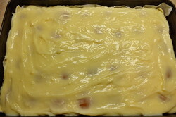 Recipe preparation Pudding delicacy made of puff pastry and Lady fingers, step 2