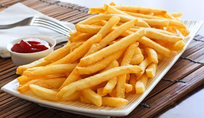 Recipe Crispy fries with no oil