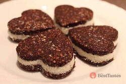 Recipe preparation No-bake, healthy, sugar-free Oreo cookies, step 9