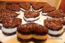 Recipe preparation No-bake, healthy, sugar-free Oreo cookies, step 10
