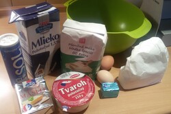 Recipe preparation Mascarpone Christmas Finnish pulla - step by step, step 1