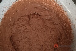 Recipe preparation Fantastic Nescafe cake with creamy chocolate mousse, step 3