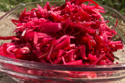 Recipe preparation Quick detox - thanks to an excellent salad with beetroot you will lose weight in a few days, step 1