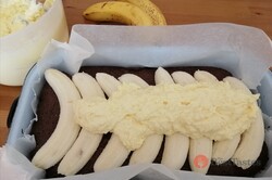 Recipe preparation Popular banana slices with chocolate, step 1