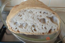 Recipe Homemade bread made with almost no effort