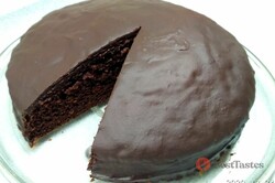 Recipe Apple cake in the style of a luxurious Sacher cake