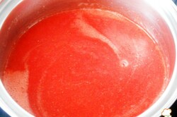 Recipe preparation Strawberry tiramisu, step 1