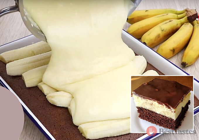 Recipe Popular banana slices with chocolate