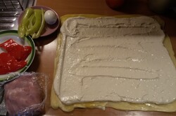Recipe preparation Stuffed cheese roulade, step 8