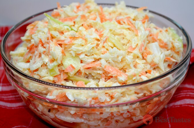 Recipe Great and tasty cabbage salad with carrots - just like from a restaurant