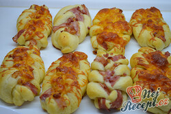 Recipe preparation Bacon cheese puffs, step 12
