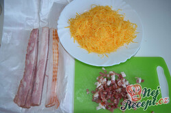 Recipe preparation Bacon cheese puffs, step 2