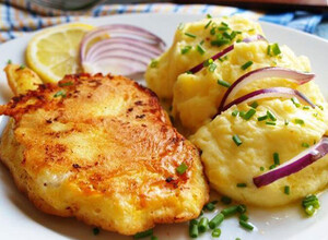 Recipe French cutlets with mashed potatoes