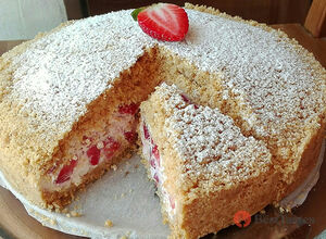 Recipe No-bake strawberry cake - better than ice cream!