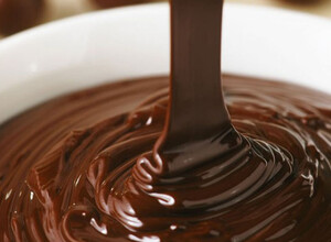 Excellent recipe for glossy chocolate glaze